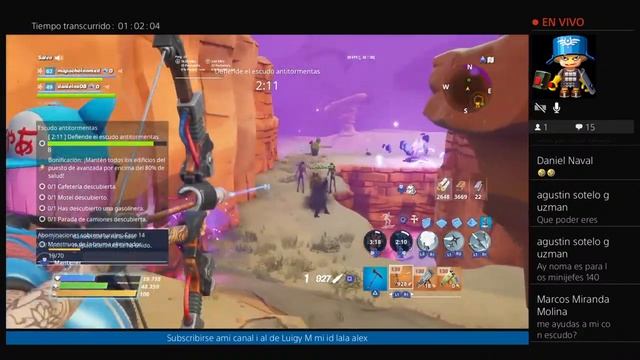 Ayudando en misiónnes fortnite salvar el mundo смотреть онлайн
