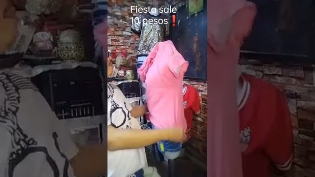 Fiesta Sale 10 pesos TSHIRT @dcaldeothriftshop #trending #ukayukay #thrifting #liveselling смотреть онлайн
