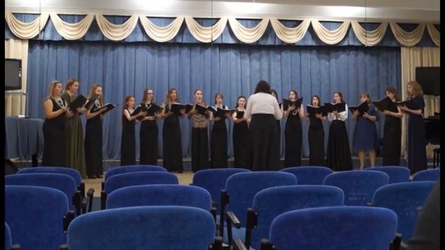 Хор студентов кафедры дирижирования и академического пения