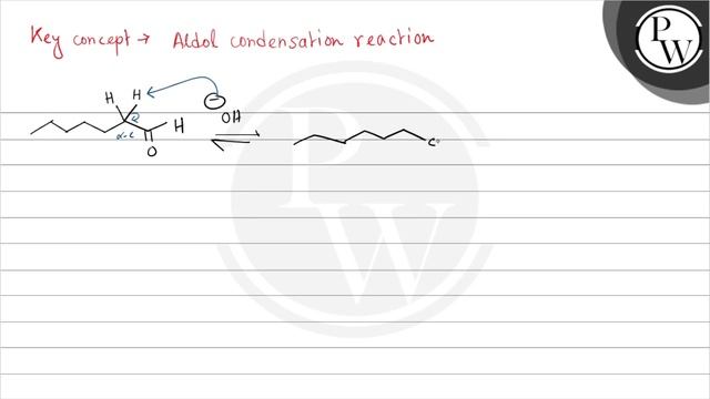 Carbonyl Compound Which Contains \( \alpha-\mathrm{H} \) Gives Aldo...