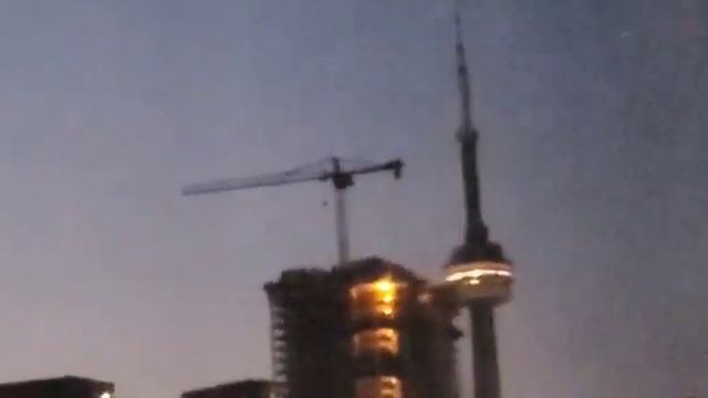From my window the CN tower is dark mourning the death of the queen смотреть онлайн