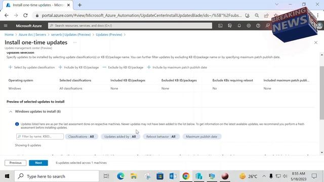 Windows update || Manage updates for windows || update Servers with Azure Update Management смотреть онлайн