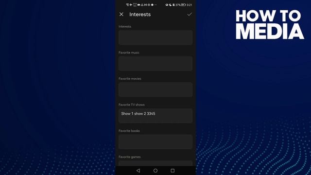 How to Change and Edit Your Favorite TV shows on Your Profile on vk app on Android and iphone IOS смотреть онлайн