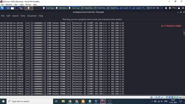 40 Working with SNORT NIDS (Part - 02) | Recording and Understanding Logs смотреть онлайн