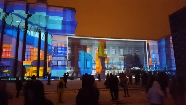 Световое шоу в Самаре смотреть онлайн