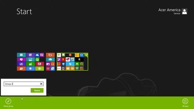 Windows 8 - Customize the Start Screen Apps смотреть онлайн