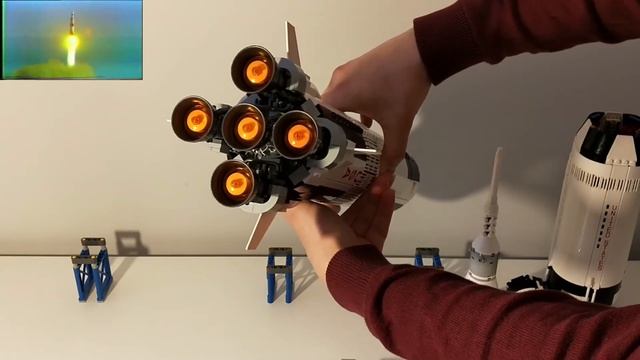 LEGO® 92176 Ideas - Rocket NASA Apollo Saturn V Overview смотреть онлайн