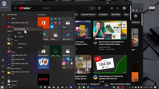 YouTube App For Windows 10 & 11 | How To Get The YouTube Progressive Web App (PWA) смотреть онлайн