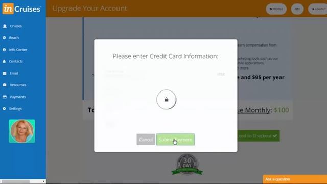 InCruises Как оплатить членство