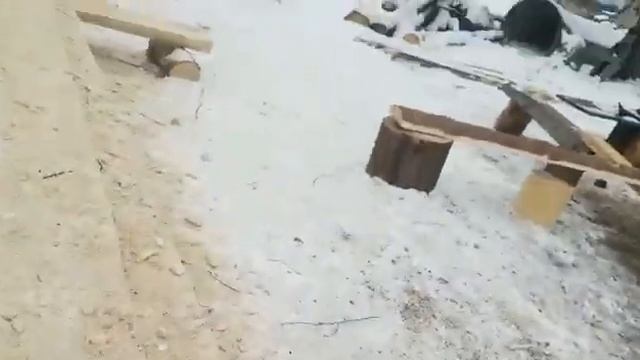 Сруб - наружный размер 4.30 на 6.30 смотреть онлайн