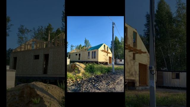 Дом из СИП панелей своими руками смотреть онлайн
