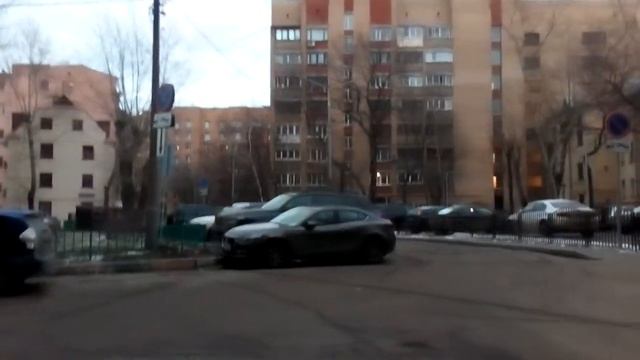 Москва 1635 7-й (шестой) и 6-й (шестой) Ростовский переулок, красивые виды на Москву-реку зима день смотреть онлайн