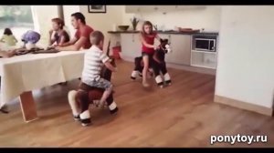 Понициклы   детская механическая лошадка