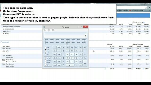 Google Chrome process list for Cheat Engine EASY смотреть онлайн