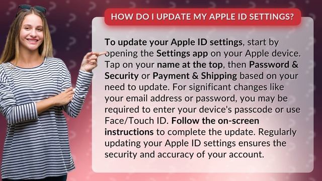 How do I update my Apple ID settings? смотреть онлайн