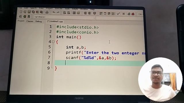 C language coding windows 11 Apps Dev C++ and Enter the two integer number смотреть онлайн