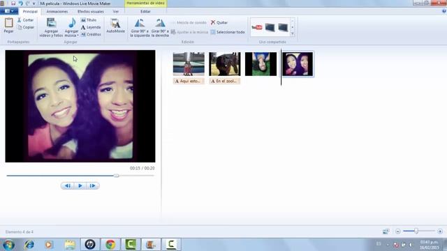 Paulina Gámez/ Como hacer un video en Windows Live Movie Maker смотреть онлайн