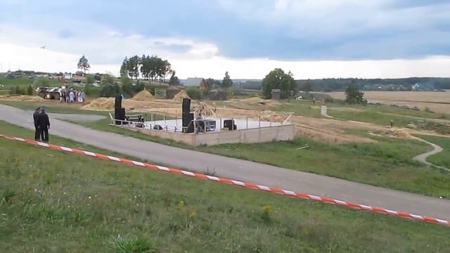 Поездка в Белоруссию на линию Сталина "День Танкиста" 2015 год видео 5 смотреть онлайн