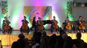 Сен Санс Лебедь Ансамбль юных виолончелистов Музычна вселка  Детская музыкальная школа