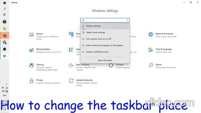 How to change taskbar location (windows) смотреть онлайн