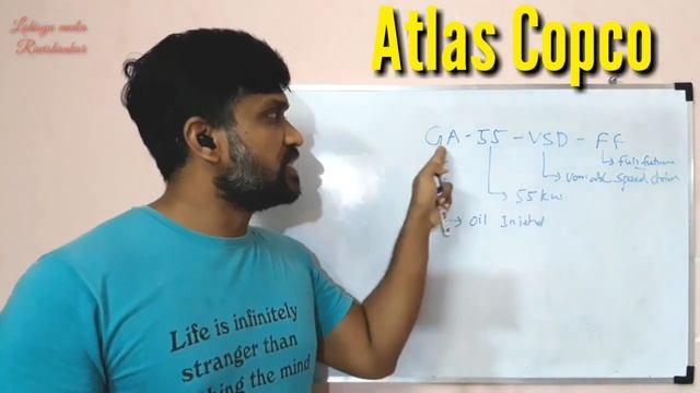 Atlas Copco Oil Injected Air Compressor GA Series /specifications/