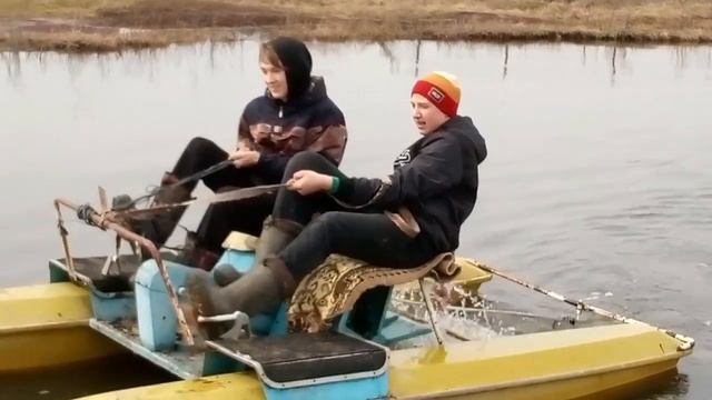 катание на лодке