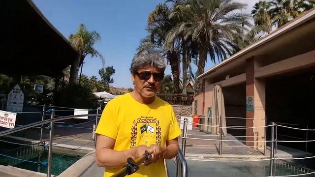 Parque Hamat Gader em Israel... смотреть онлайн