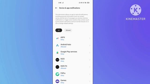 Notification access kya hota hai смотреть онлайн