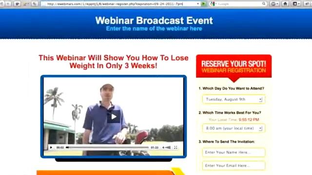 Automated Webinar Generator Software - Simulate One-Time Event that Expires смотреть онлайн