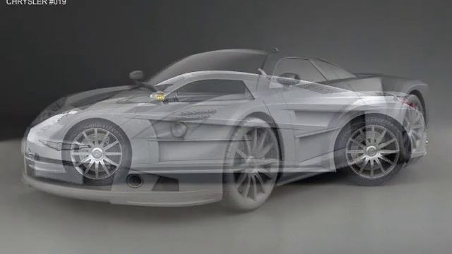 3D Model Chrysler ME 412 2004 at 3DExport.com смотреть онлайн