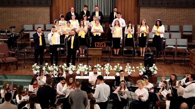 Сегодня все мы торжествуем - общее пение GSBC 03/31/24