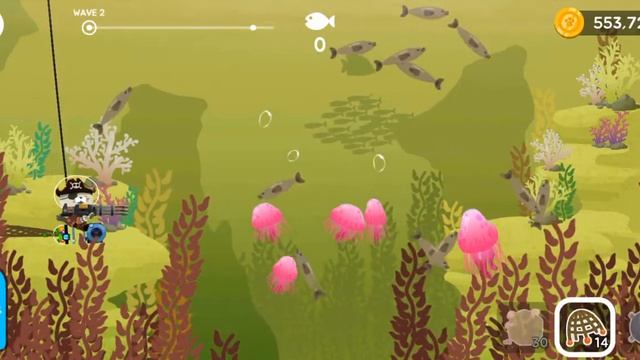 Ловим боссов в игре The fishercat смотреть онлайн