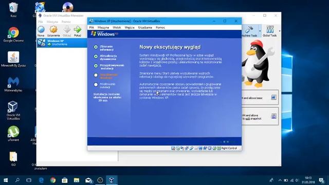 Jak zainstalować Windows XP na Virtual Box смотреть онлайн