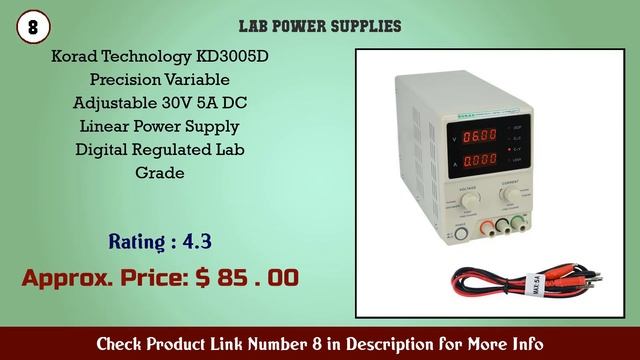 Top 10 Lab Power Supplies to buy in USA 2021 | Price & Review смотреть онлайн