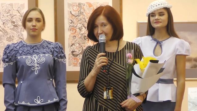 Открытие выставки Клавдии Смирновой 10.09.19 смотреть онлайн