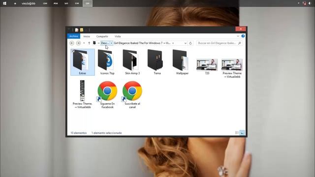 Theme Elegance Girl Sexy Ibaked For Windows 7 → VirtualJebb 2015 смотреть онлайн