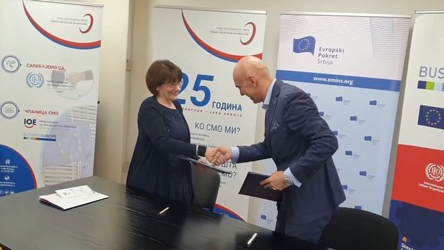 Evropski pokret u Srbiji i UPS potpisali Memorandum o saradnji смотреть онлайн