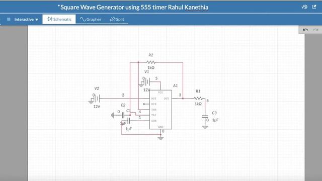 Square wave generator using 555 timer. Rahul Kanethia смотреть онлайн