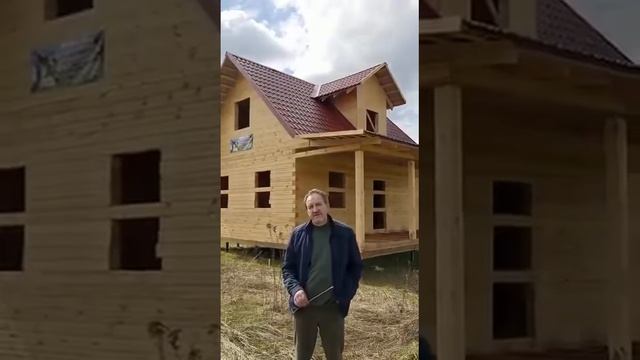 05.05.2023. г.Тула Отзыв о доме из профилированного бруса 145х145 мм. Проект Д-2 014"Краснознаменск смотреть онлайн