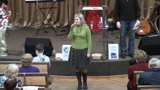 церковь "Обновление" воскресное богослужение 19 марта 2017г ч1 смотреть онлайн