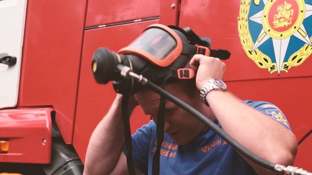 Пожарные спасатели в детских летних лагерях, горокруг Чехов