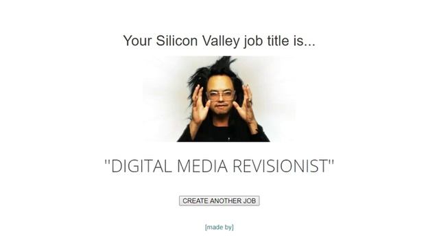 Funny Job Title Random Generator смотреть онлайн