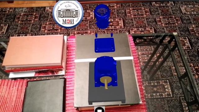 Augmented REALITY Инструкция по сборке-разборке трехфазного асинхронного электромотора "АИР-56". смотреть онлайн