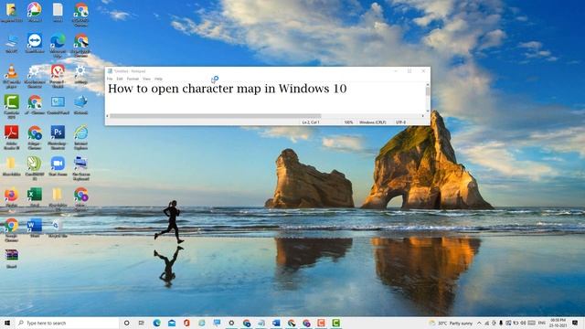 How to open character map in Windows 10 смотреть онлайн