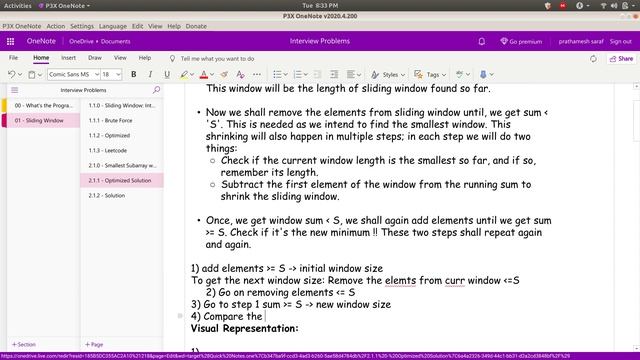 02 - Smallest Subarry with given sum || Sliding Window Introduction || Interview Prep смотреть онлайн