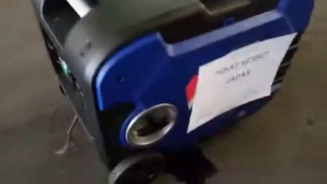 Genset inverter kita pake remote utk start hidupkanpe silent bbm bensin 4200 watt max output смотреть онлайн