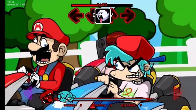 Fnf Mario Madness (V2) Android Port! Full song "Racetraitors" смотреть онлайн