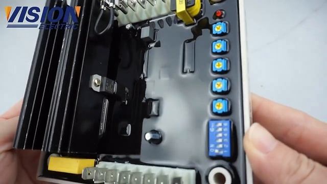 Brushless Diesel Generator Automatic Voltage Regulator Circuit Diagram AVR EA63 5 смотреть онлайн