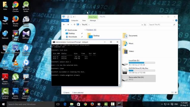 How to Make a Bootable Windows10 Pendrive in Tamil смотреть онлайн