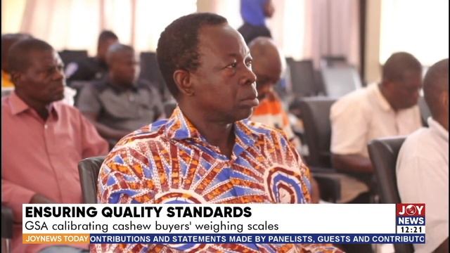 Ensuring Quality Standards: GSA calibrating cashew buyers' weighing scales - JoyNews Today смотреть онлайн